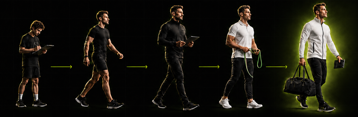 Evoluce trenéra — od začátečníka po elite coache